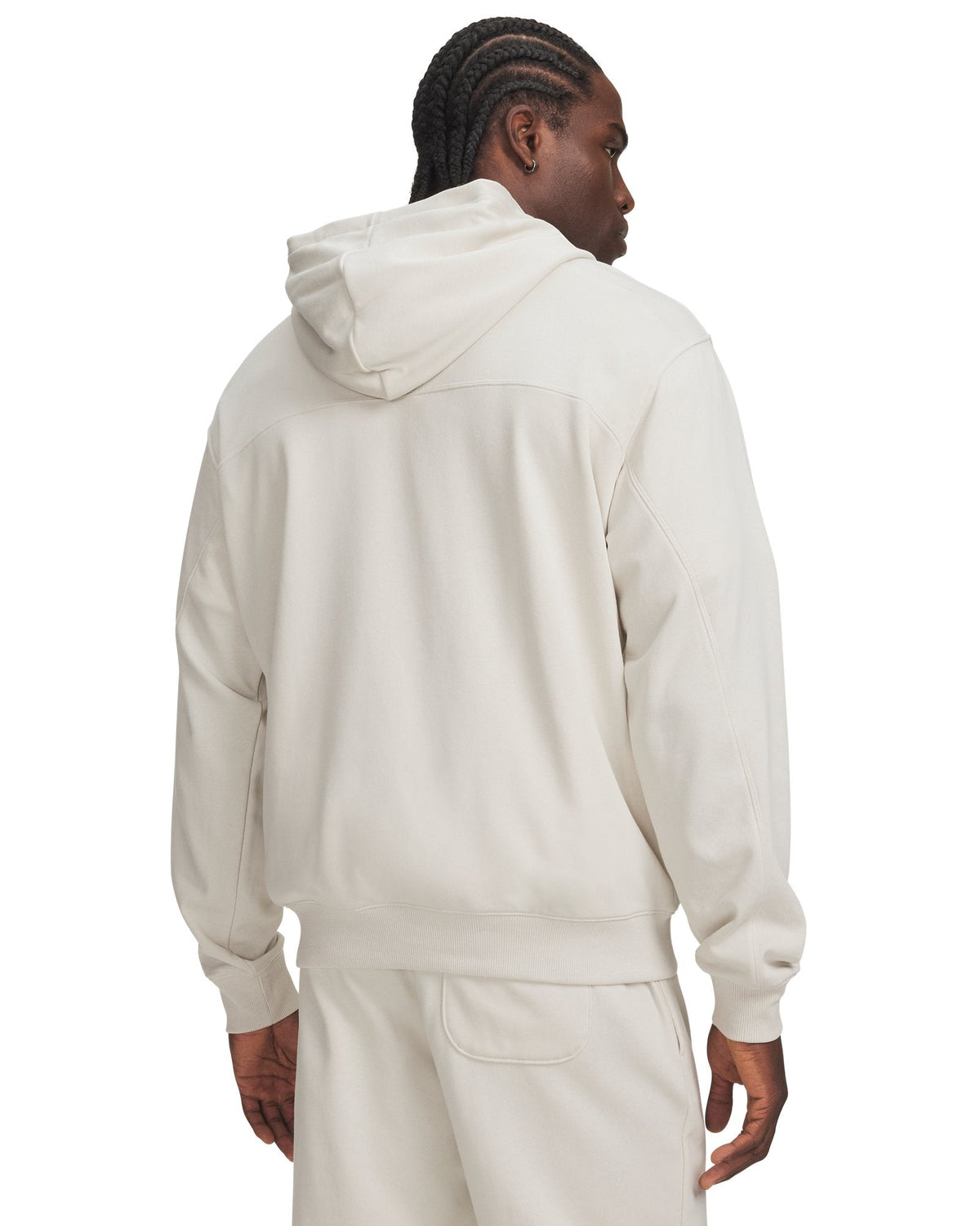 UA Rival Lightweight Graphic Men's Hoodie - White