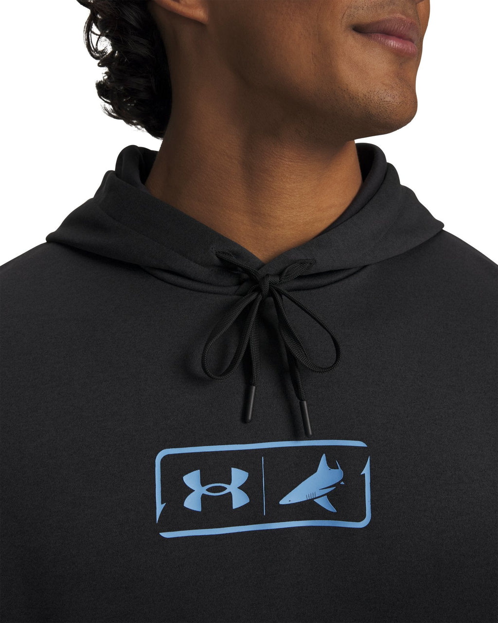 UA x BlacktipH Fish Pro Terry Graphic Men's Hoodie - Black