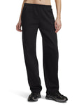 UA Icon Fleece Relaxed Women's Pants - Black