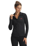 UA Motion Collegiate Women's Full Zip - Black