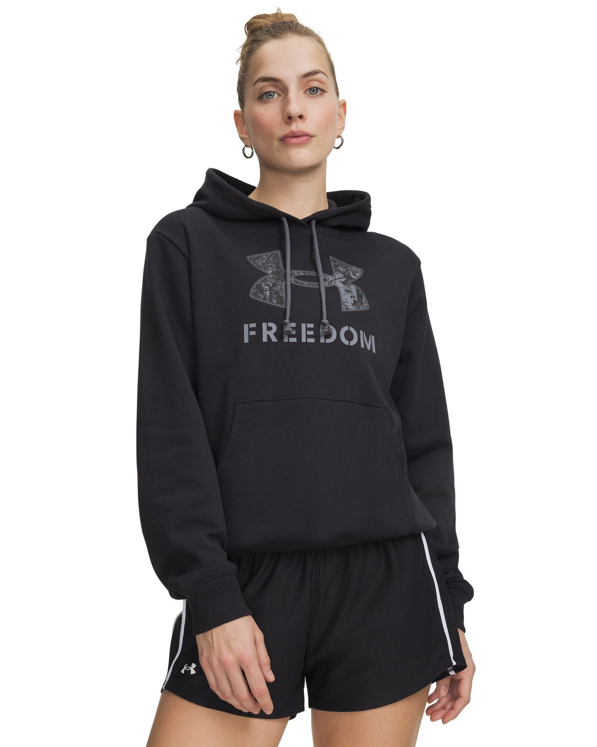 UA Freedom Rival Fleece Women's Hoodie - Black