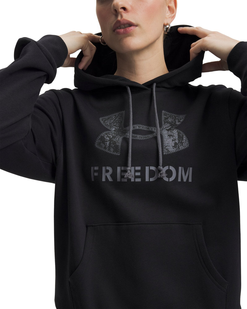 UA Freedom Rival Fleece Women's Hoodie - Black
