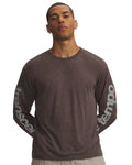 UA HB Run Aeris Men's Long Sleeve - Brown