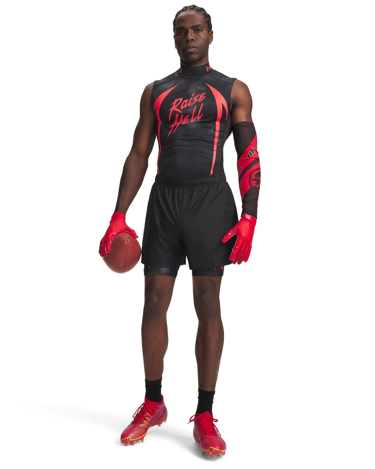 UA x Dodge HeatGear® Men's Shorts - Black