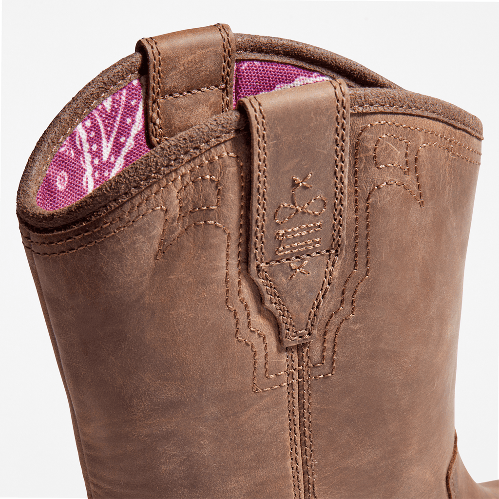 Womens Ashlar Pull On Alloy Toe Waterproof Work Boot TBL Turkish Coffee Brown ALT6