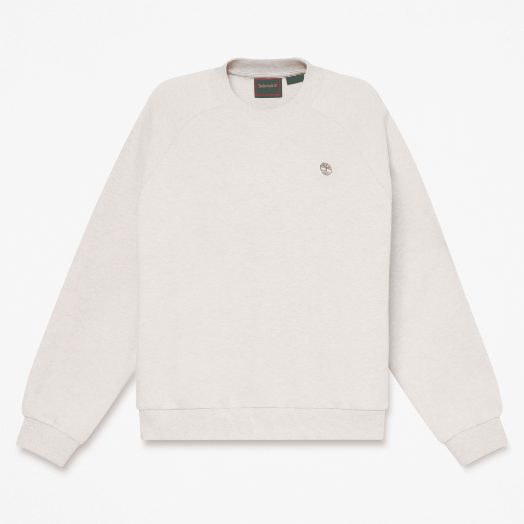 Womens Crafted Crew Sweatshirt TBL Light Oatmeal Heather HERO