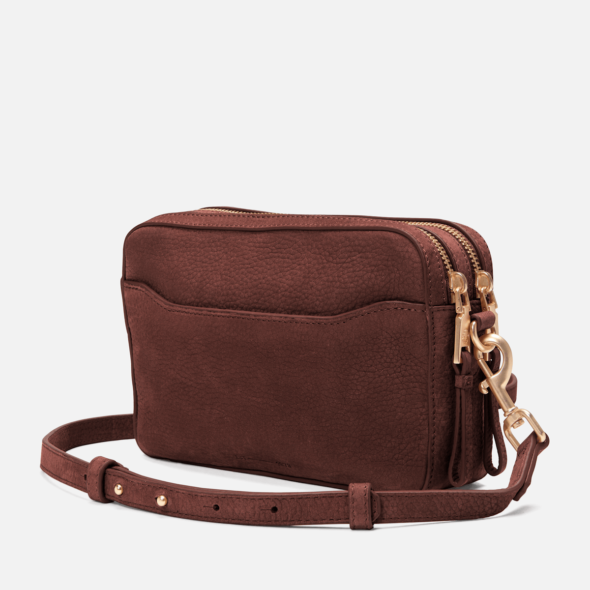 Womens Soft Leather Camera Bag TBL Chicory Coffee ALT2