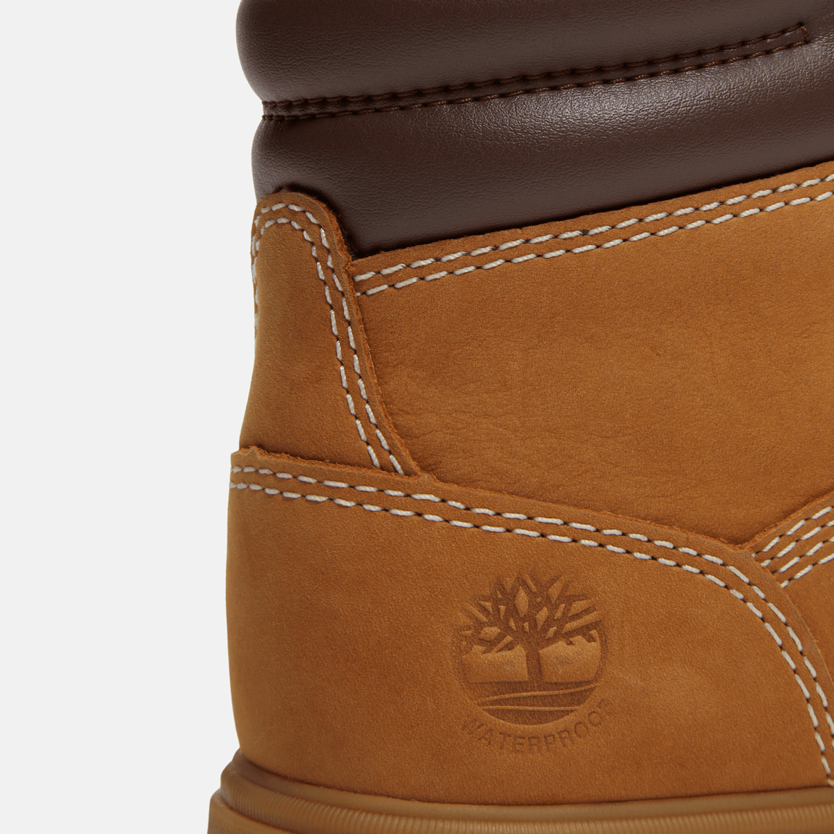 Youth Auburn Falls 6Inch Waterproof Boot TBL Wheat Nubuck ALT7
